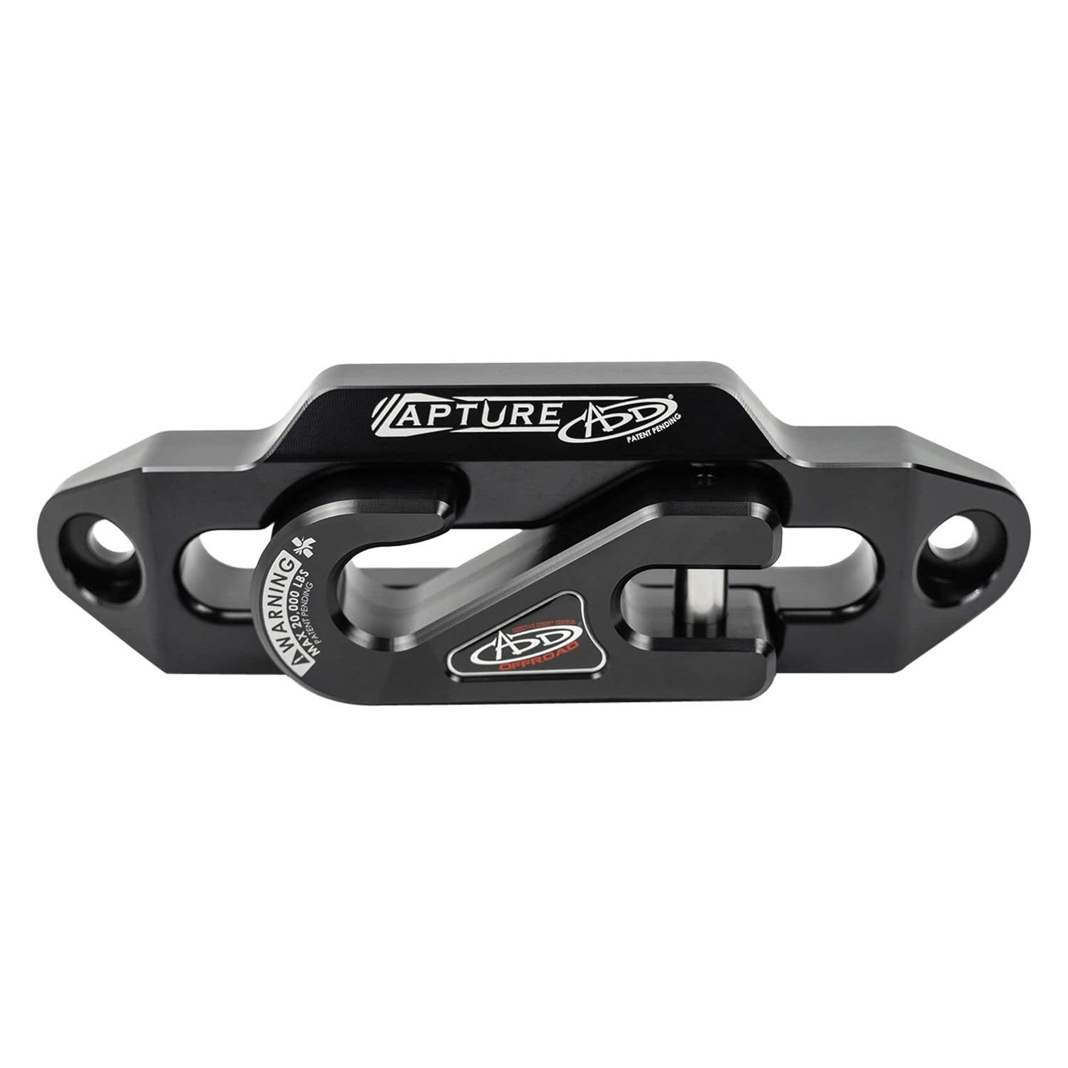 Desert Designs Addictive 1 5/16' Winch Frlead Plt Rcd Hk Blk