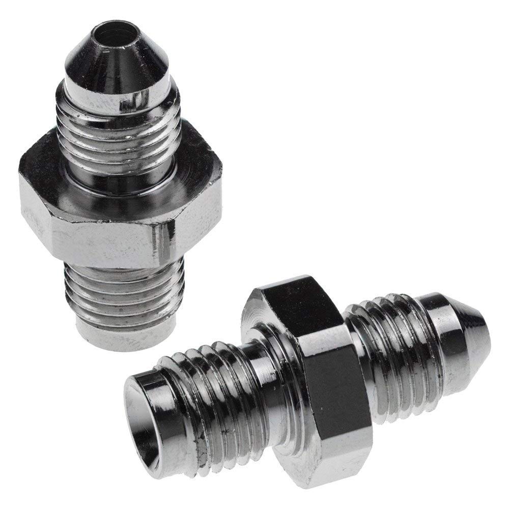 336-04-04 Red Horse Performance An Male To 7/16-20 Inverted Flare Male-2Pcs/Pkg