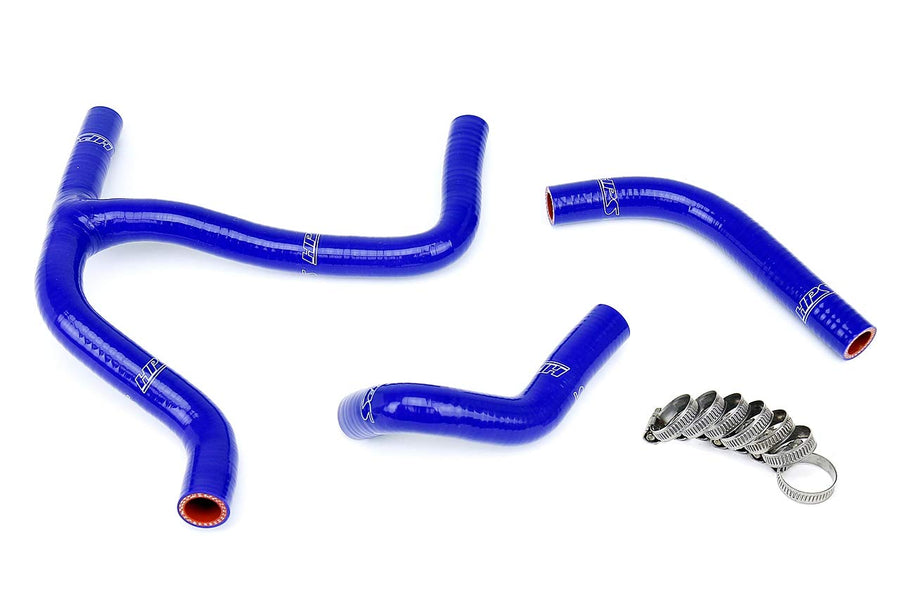 Blue HPS 57-1255-BLUE Silicone Radiator Coolant Hose Kit