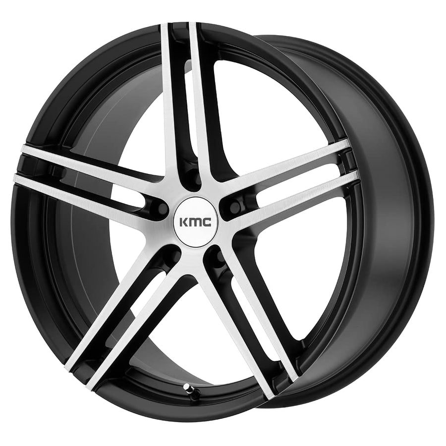 KMC Wheels 20X9 KM703 5X4.5 S-BLK BRUSH 38MM - KM70329012338