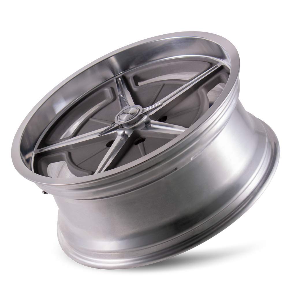 605 RIDLER Machined Spokes & Lip Wheel (20 x 8.5 inches /5 x 108 mm, 0 mm Offset)