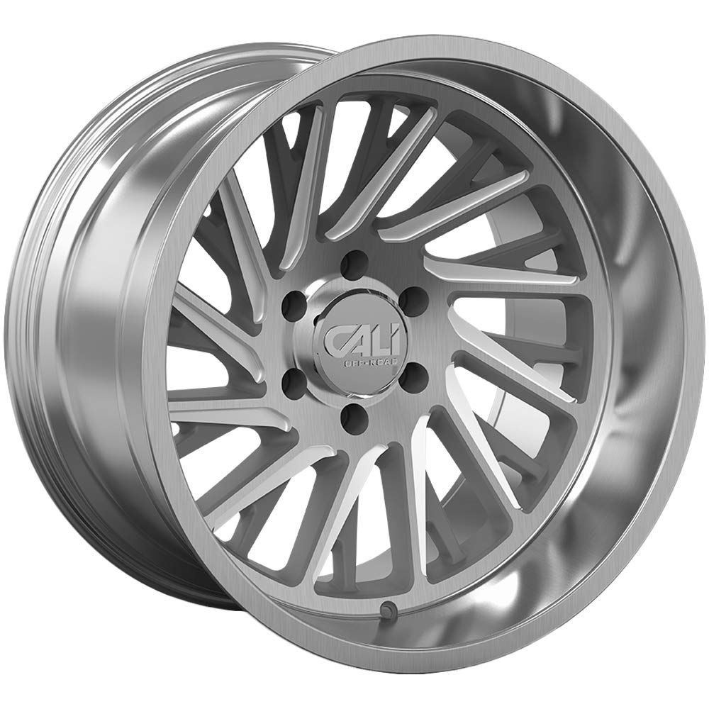 9114-22236P CALI OFF-ROAD Purge 9114 Polished 22X12 6-135 -51mm 87.1mm