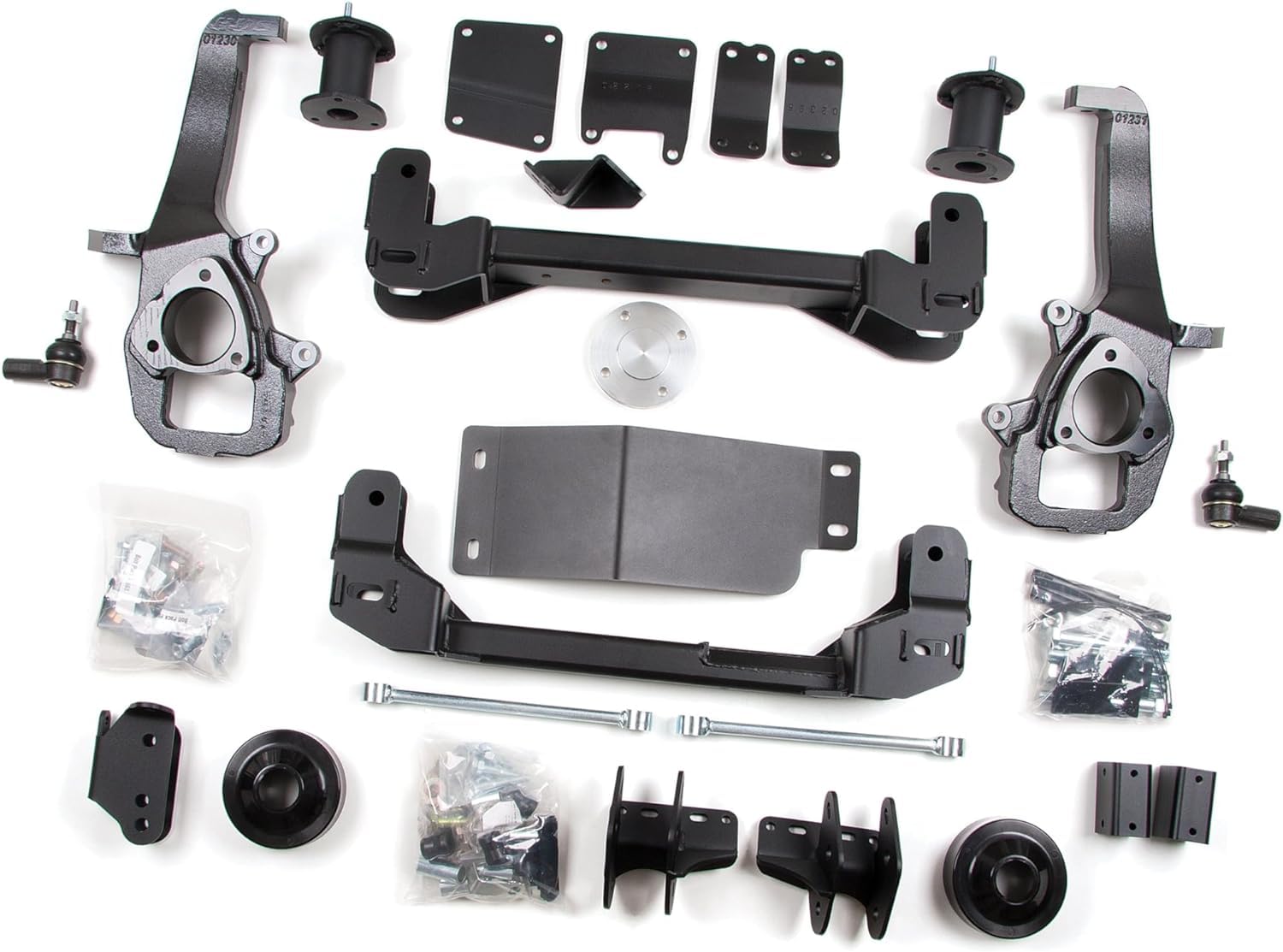 Zone Offroad ZOND79 | 4 inch Full Radius Arm Suspension Lift Kit | 2019-2023 Dodge/Ram 2500 4WD Gas | No Shocks (Front & Rear)