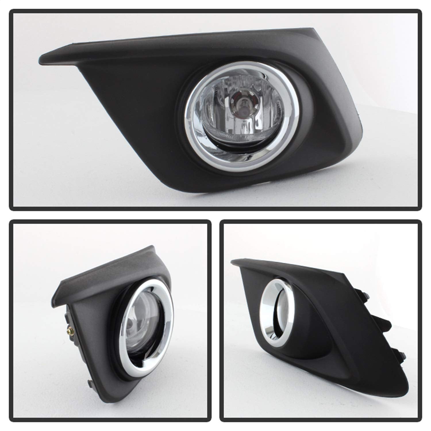 Fog Lights xTune Auto 5077776 Chrome/Clear