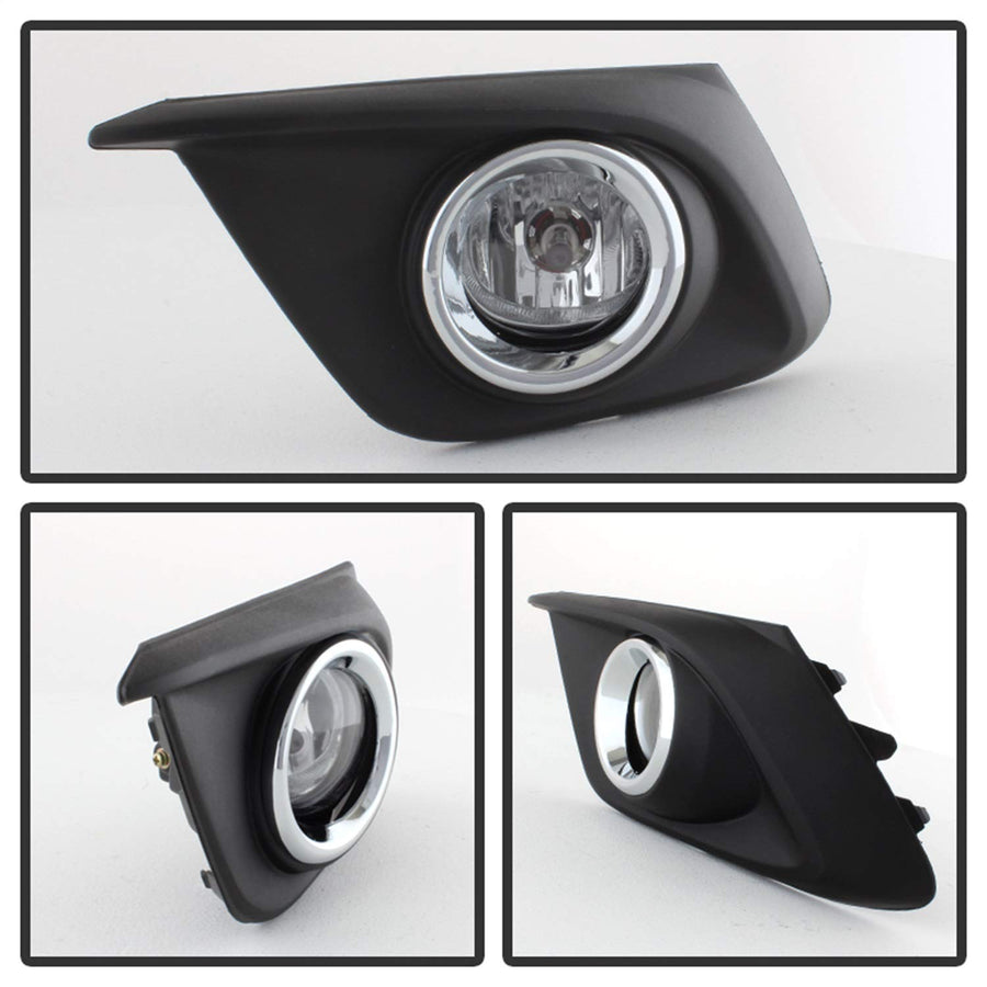Fog Lights xTune Auto 5077776 Chrome/Clear