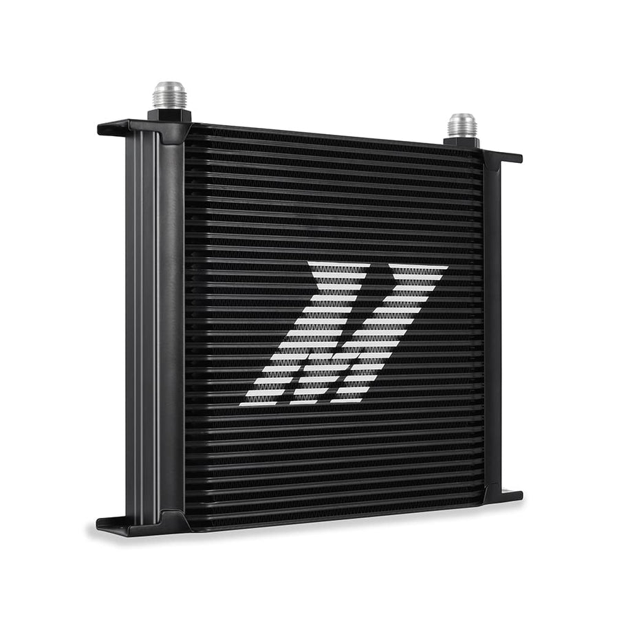 34-Row Mishimoto Universal Oil Cooler, Black