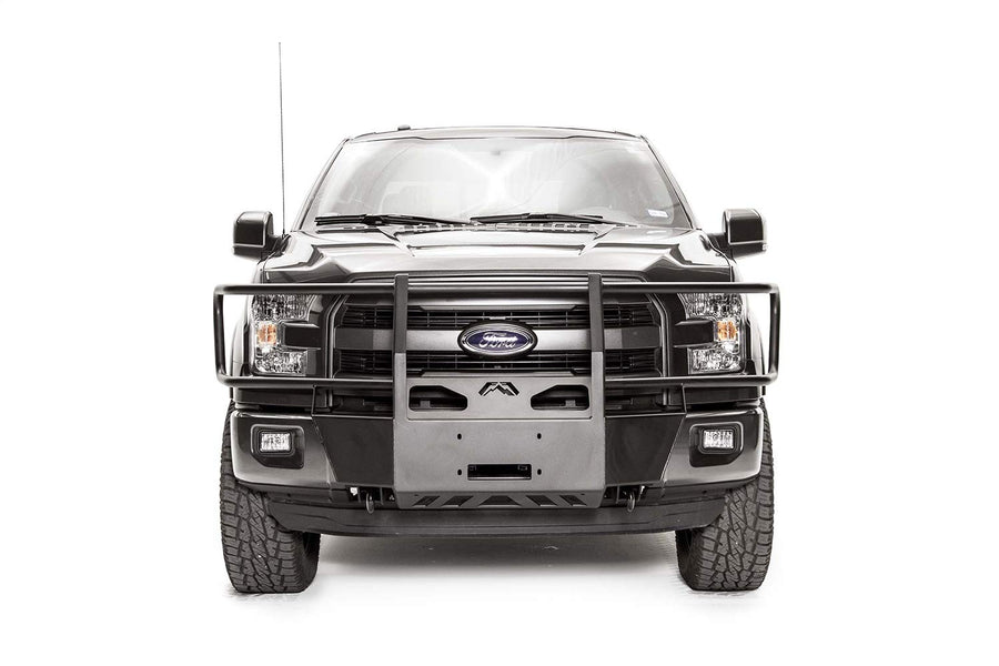 2015-2017 Ford F150 Fab Fours Full Grill Guard Winch Mount