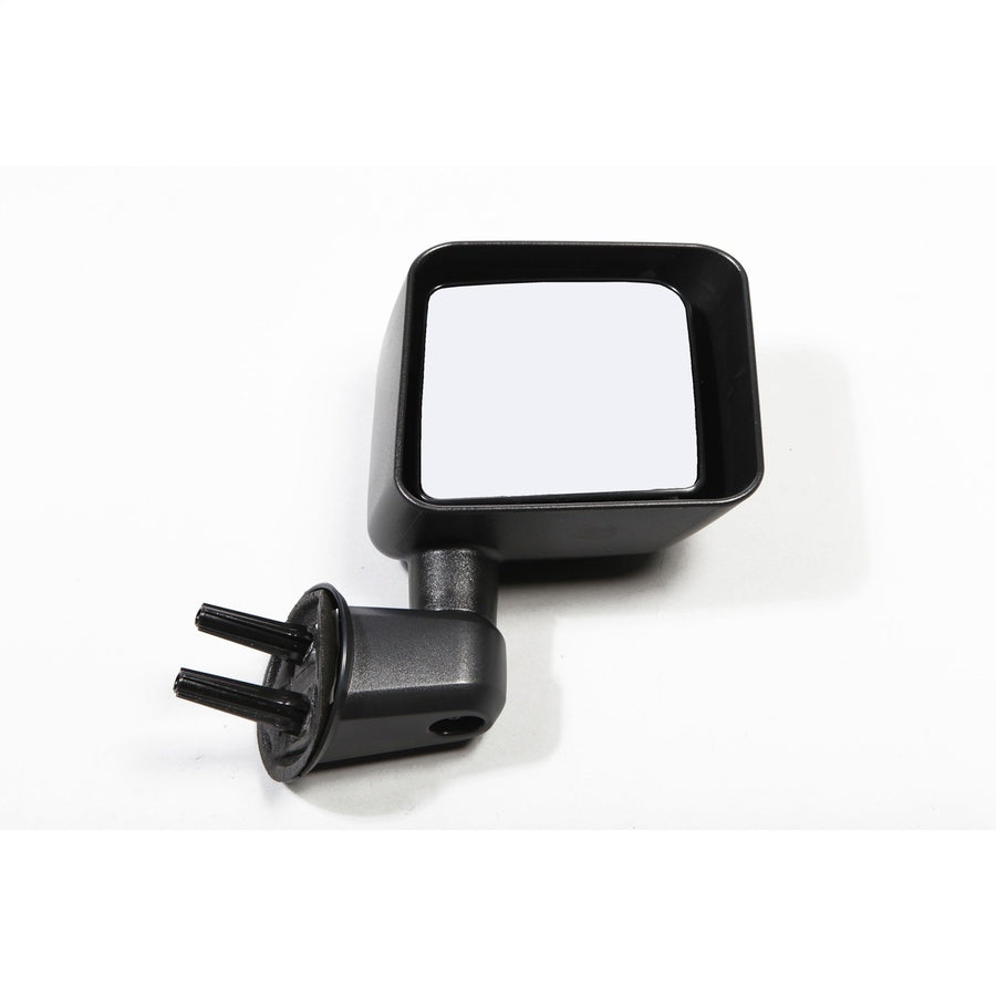 11002.12 | Omix | Right Door Mirror, Black | OE Reference: 55078024AC | Fits 2007-2018 Jeep Wrangler JK