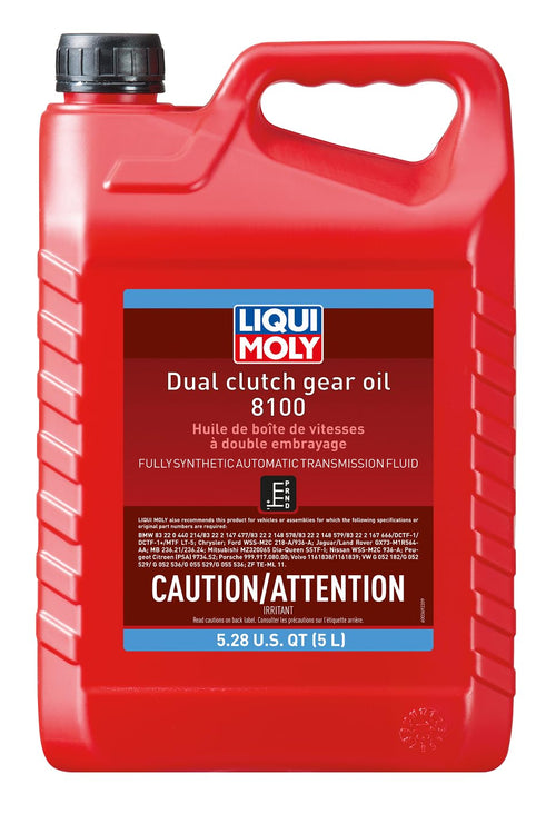 LIQUI Moly 8100 Dual Clutch Gear Oil | 5 L | Gear Oil | Hydraulic Oil | SKU: 20116