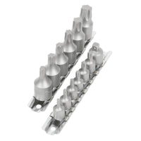 W1313 Performance Tool 3/8-Inch and 1/4-Inch DR Star Bit, 15-Piece