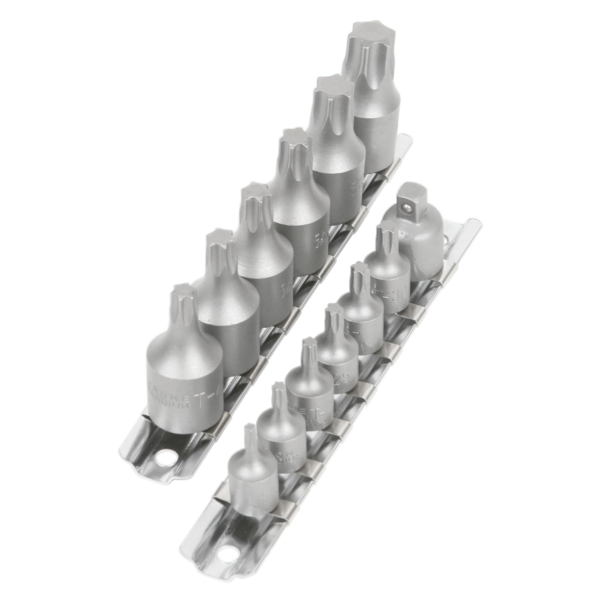 W1313 Performance Tool 3/8-Inch and 1/4-Inch DR Star Bit, 15-Piece