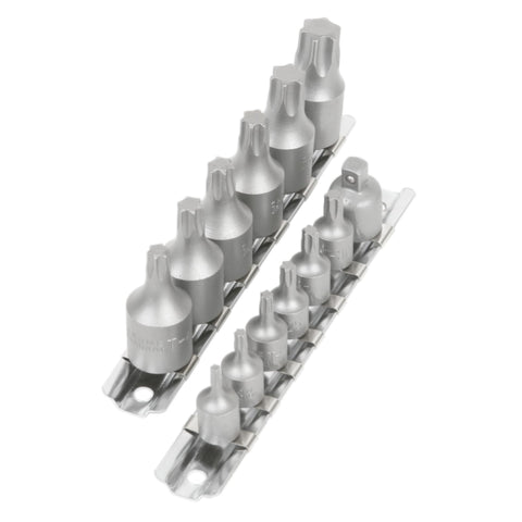 W1313 Performance Tool 3/8-Inch and 1/4-Inch DR Star Bit, 15-Piece