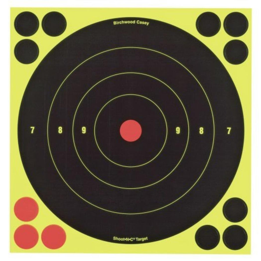 Birchwood Casey 30-Pk. Shoot-N-C Bull's-Eye Targets, 8"