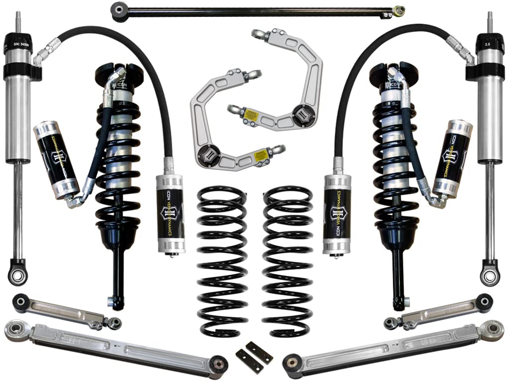 0-3.5" Lift ICON Stage 6 Suspension System, Billet UCA, Compatible with 03-09 4Runner/FJ Cruiser, K53056