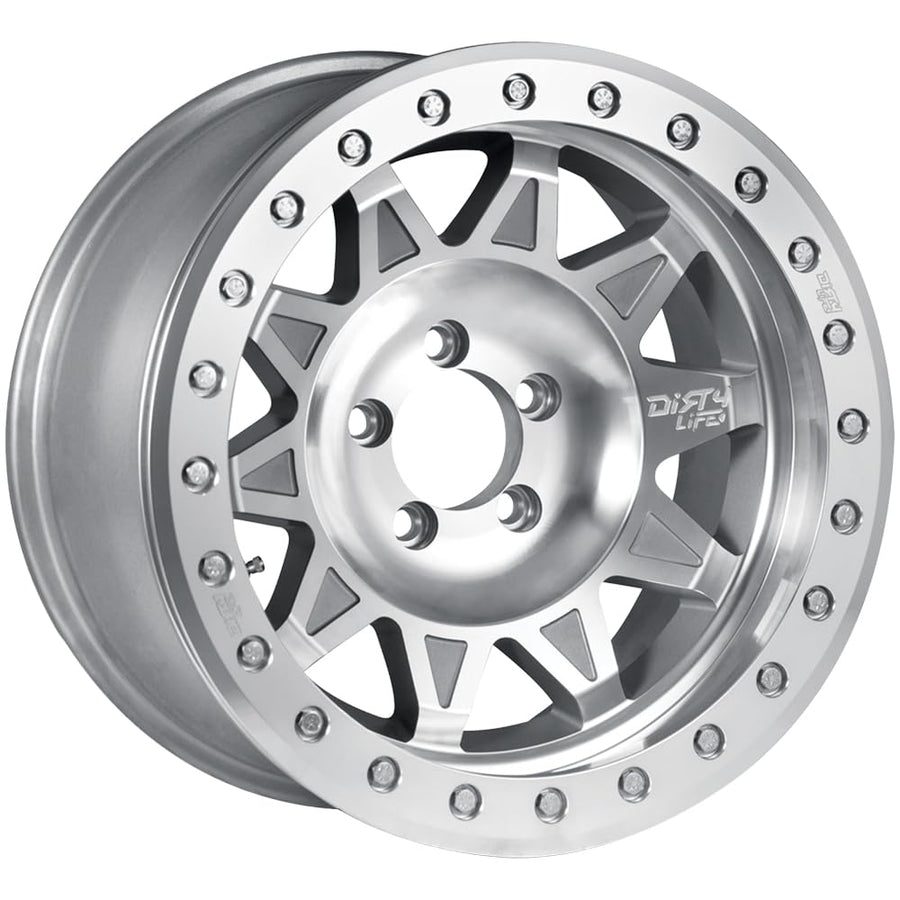 ROADKILL Dirty Life MACHINED BEADLOCK Wheel with Alloy Steel (17 x 9. inches /5 x 71 mm, -38 mm Offset)