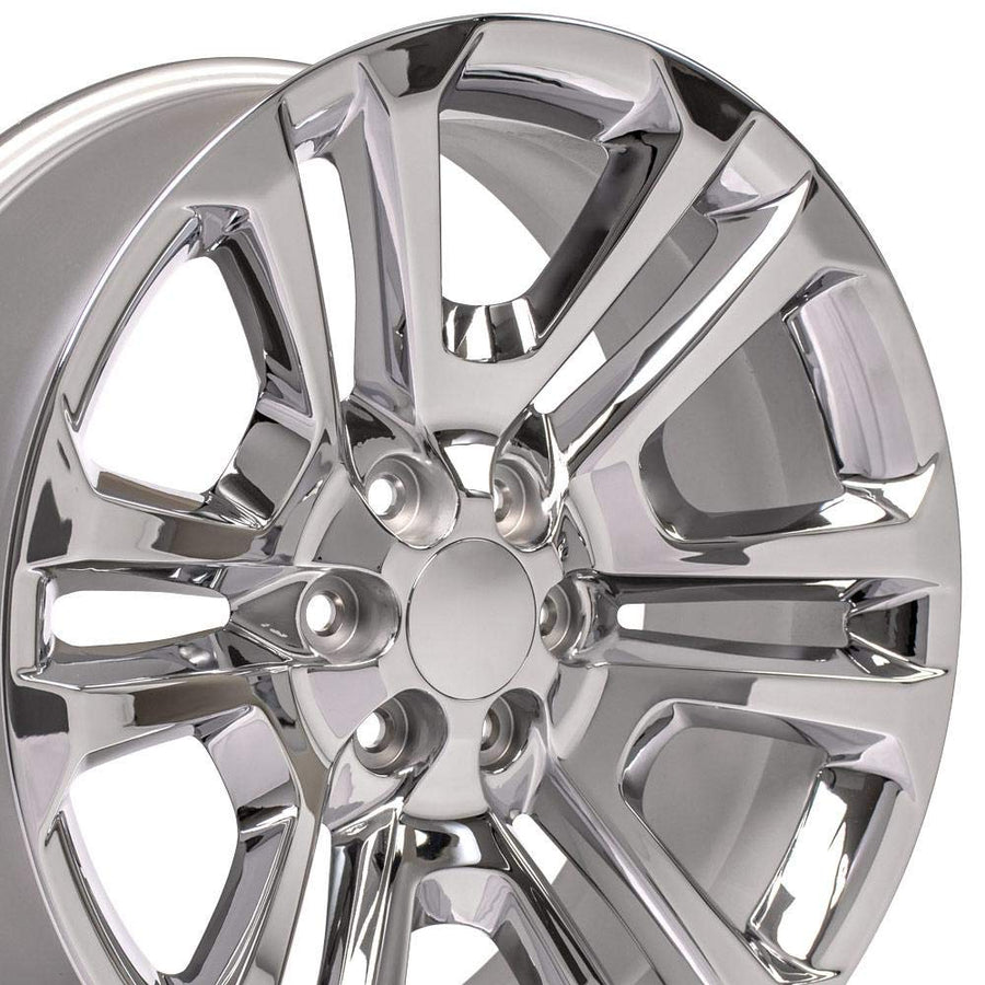 Chrome Wheel OE Wheels LLC CV99-22090-6550-24C Painted (22 x 9. inches /6 x 139 mm, 24 mm Offset)