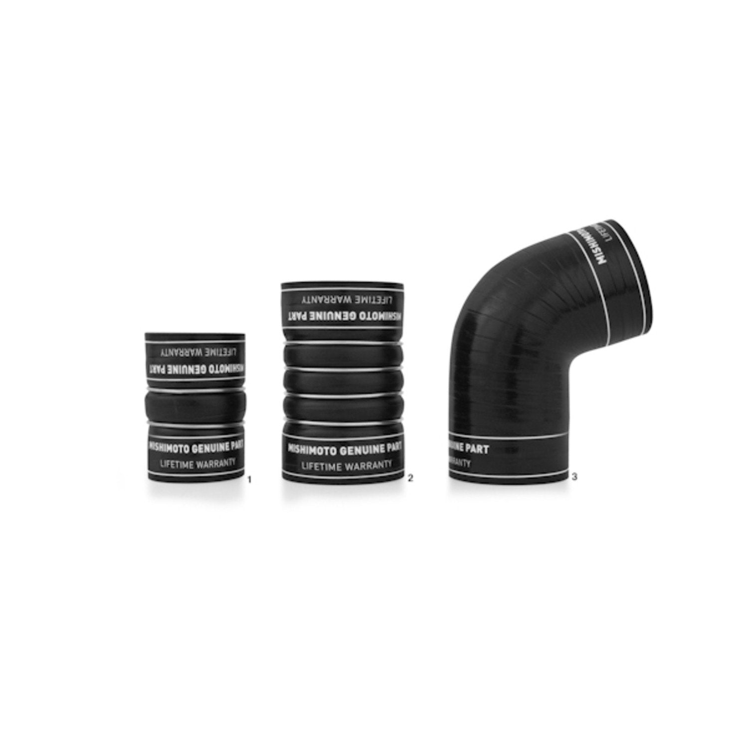 Mishimoto Factory-Fit Boot Kit MMBK-DMAX-06BK Fits Chevrolet 6.6L Duramax 2006-2010 Black