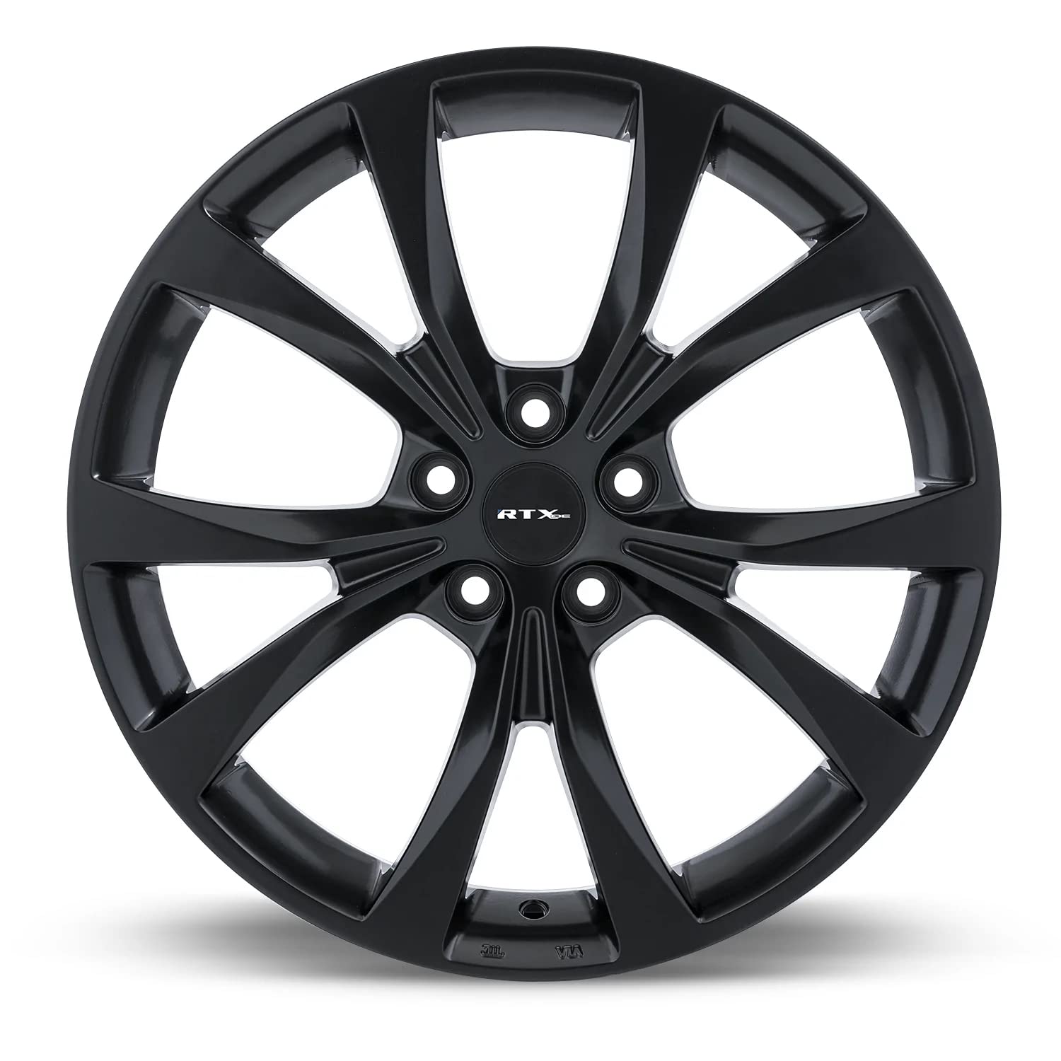 Custom RTX Wheel - 18x8, 42 Offset, 5x108 Bolt Pattern, 63.4mm Hub - Satin Black Rim