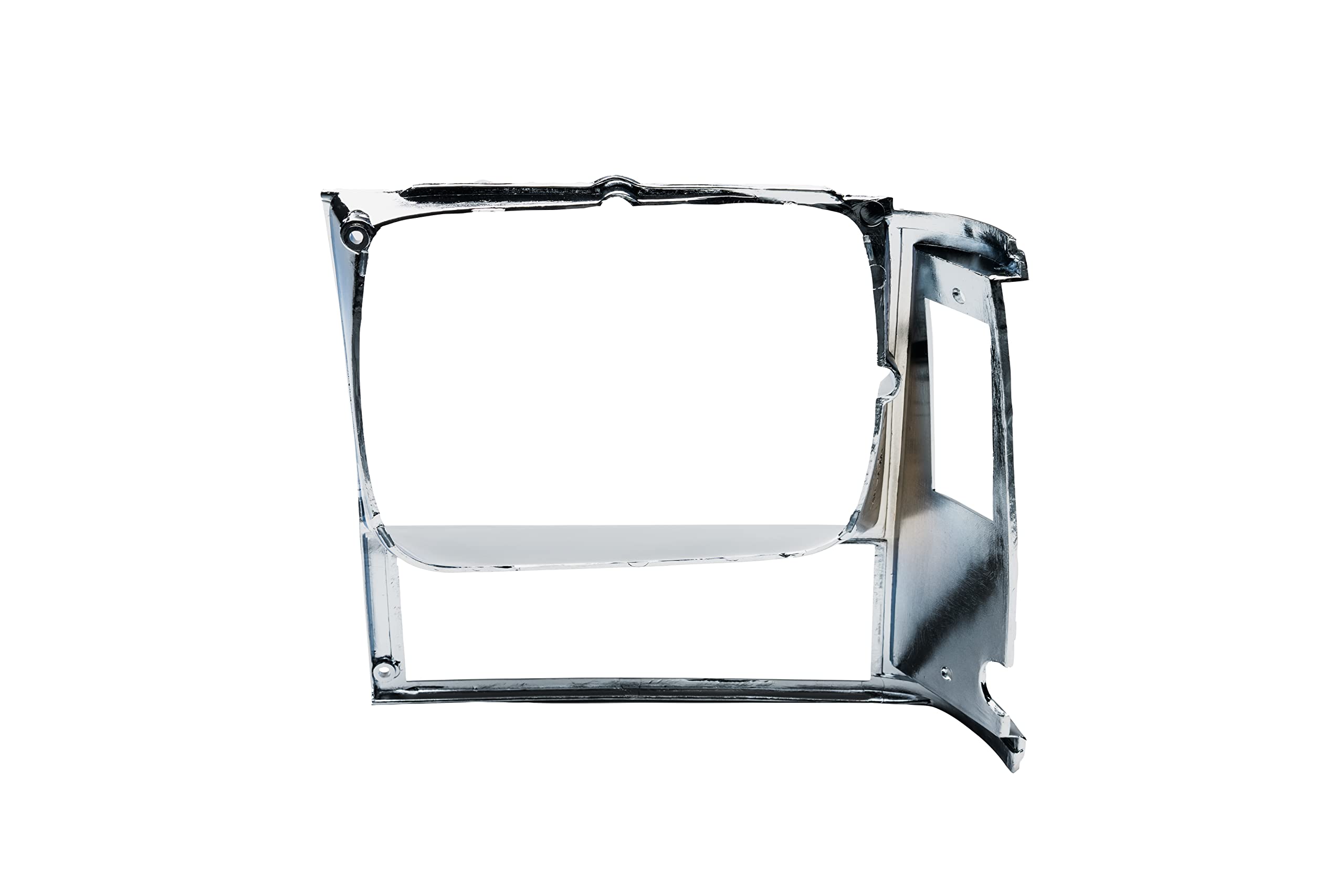 12419.12 | Omix-Ada | Right Headlight Bezel, Chrome | OE Reference: 55002244 | Fits 1984-1990 Jeep Cherokee XJ/MJ