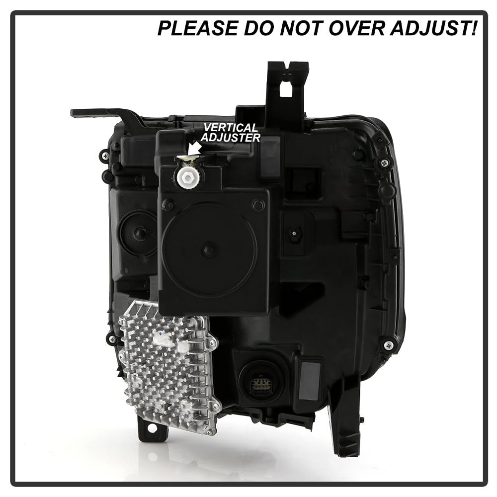GMC Sierra Denali 16-18 Spyder (POE) Full LED w/DRL Projector Headlight - OE Right