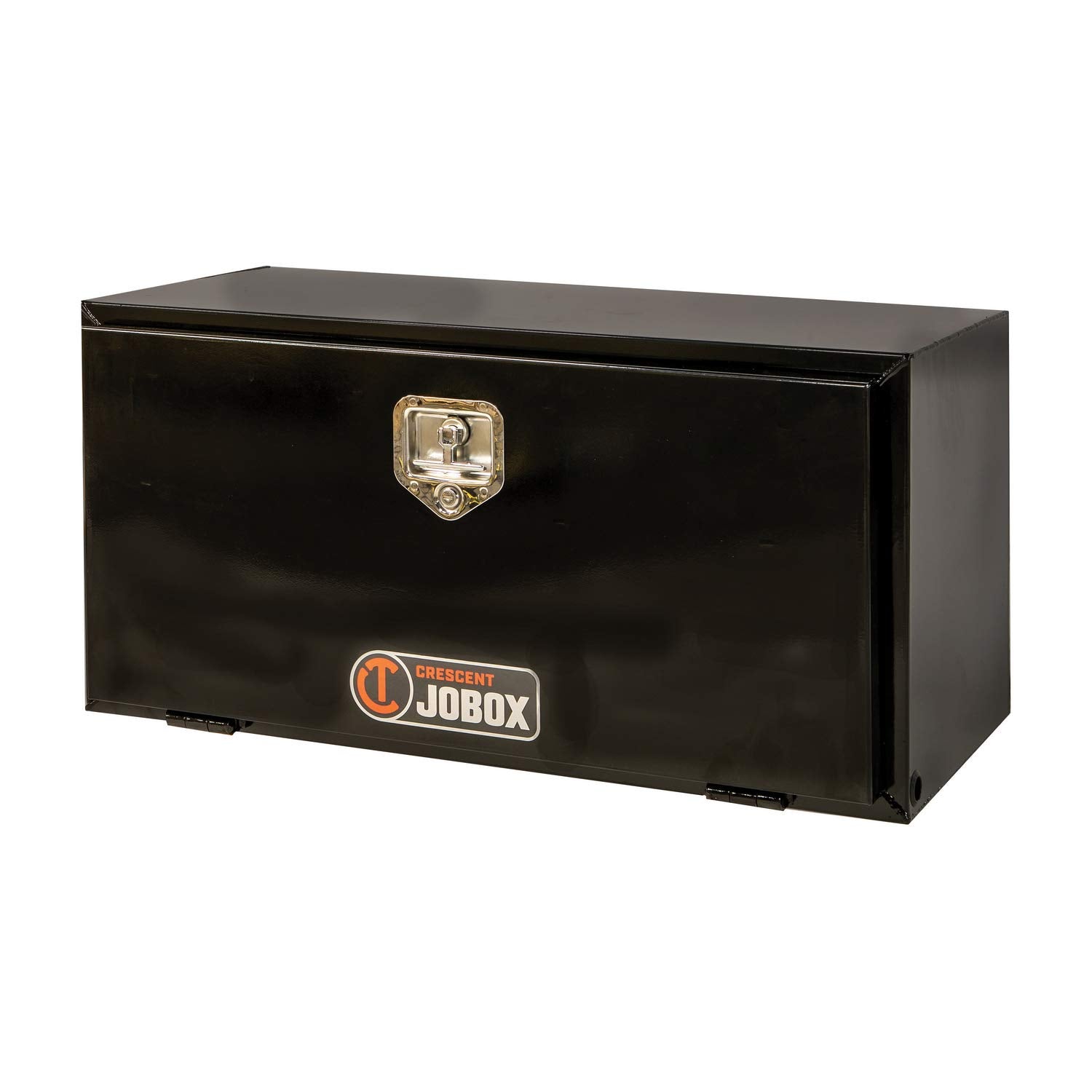 JOBOX Crescent Black Steel Underbed Box 60" x 18" x 18" - 794982