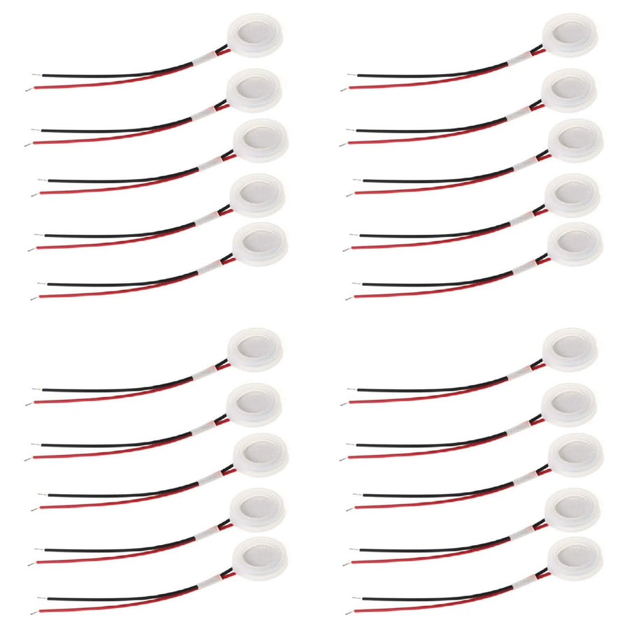 20 Pcs Bdfhjln 16mm 1.7MHz Ultrasonic Mist Maker Transducer Humidifier Parts Spray Head