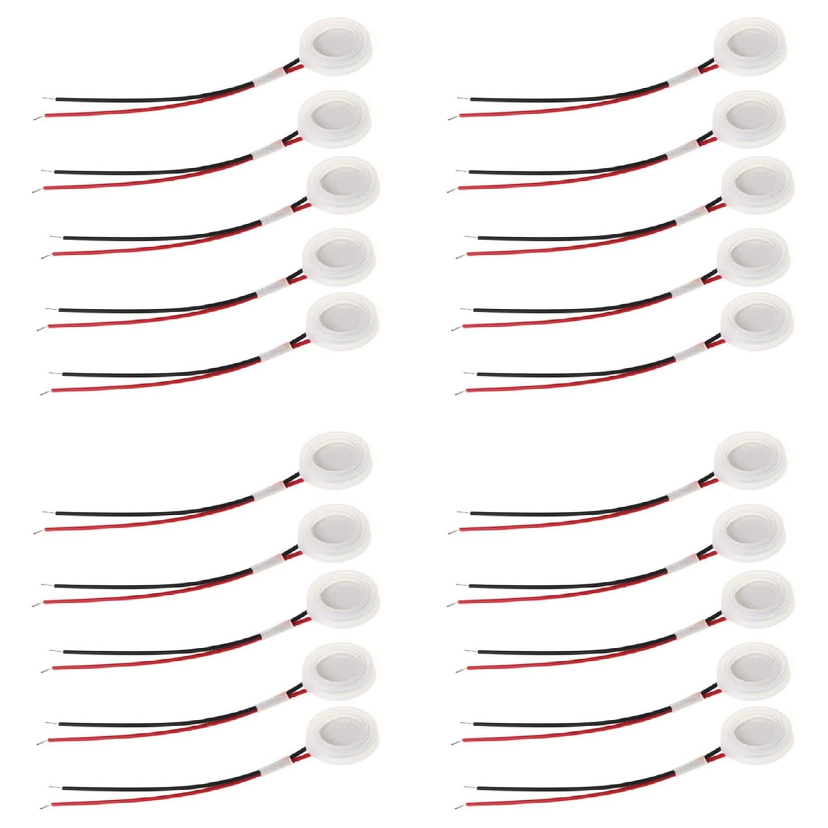 20 Pcs Bdfhjln 16mm 1.7MHz Ultrasonic Mist Maker Transducer Humidifier Parts Spray Head