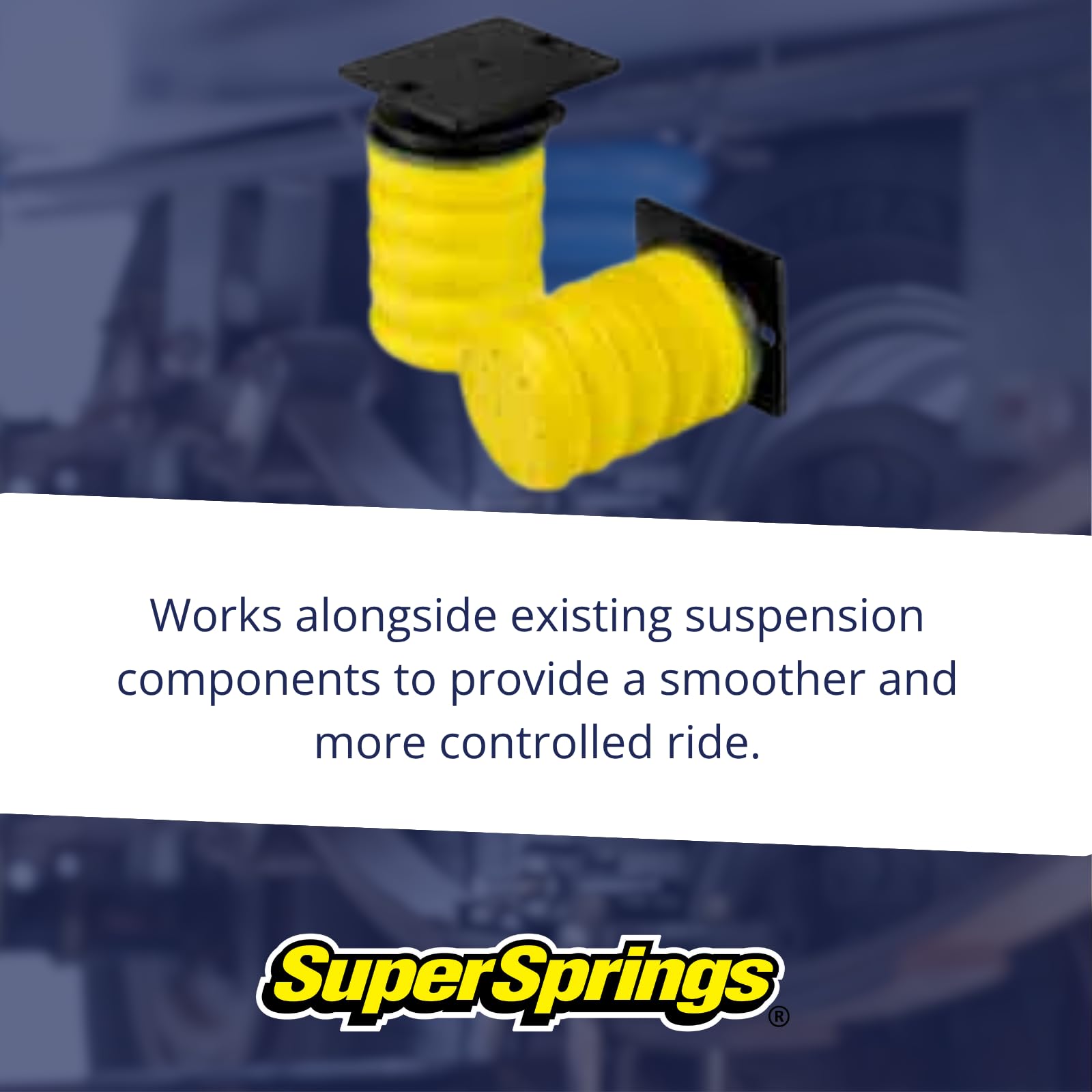 SumoSprings Rear for Dodge RAM 2500|3500, Yellow | SuperSprings SSR-312-54