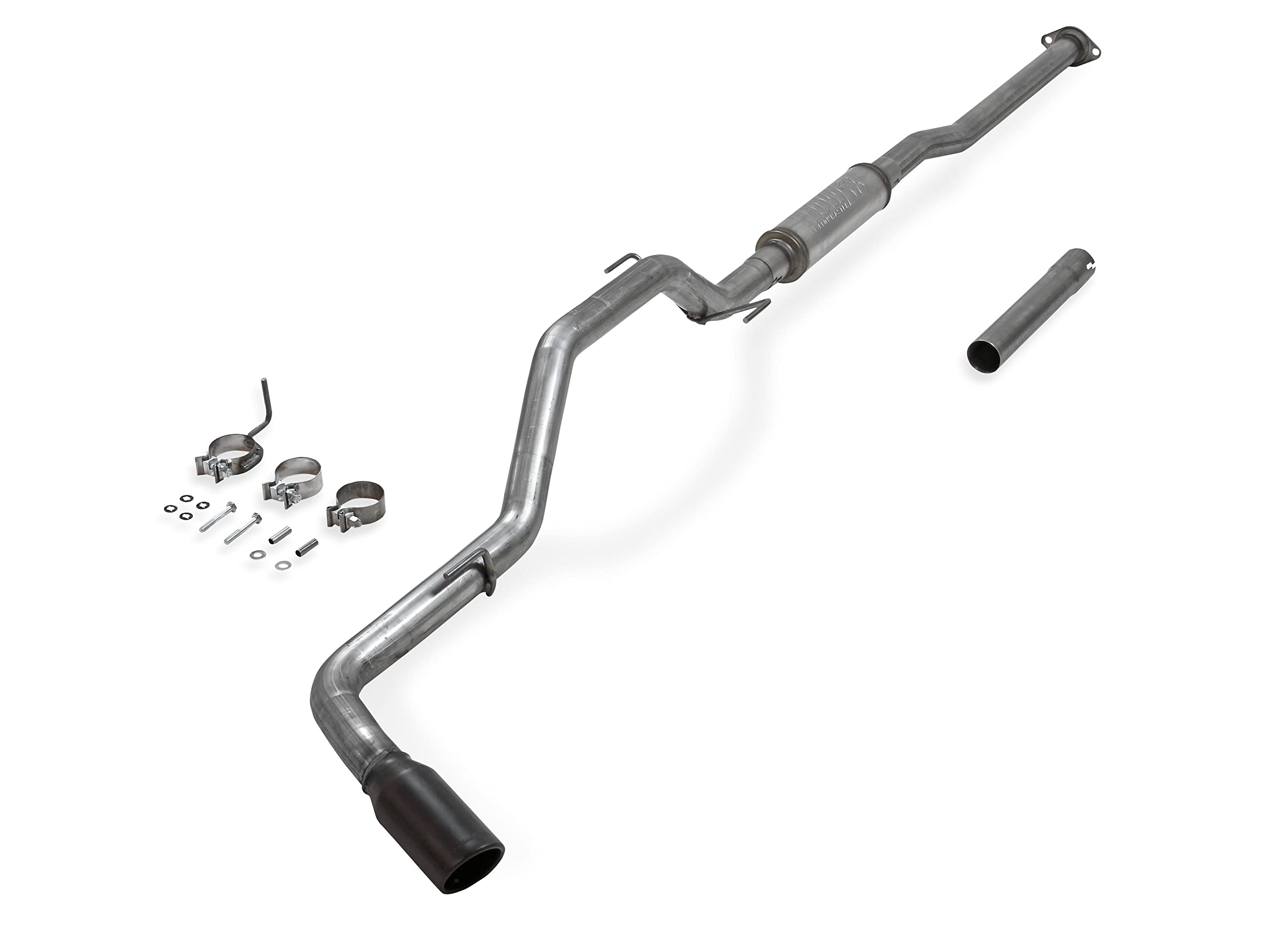 Flowmaster FlowFX 717881 Cat-Back Exhaust Kit 2.5 Inch 409 Stainless Steel 3.5 Inch Black Ceramic Coat Stainless Steel Tip Compatible with 2005-2015 Tacoma 4.0L 2/4WD All Wheelbases