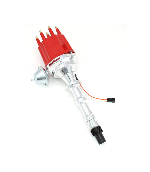 Pertronix Billet Distributor D301711 (Mag Trig Chevy 348-409 Red Male cap)