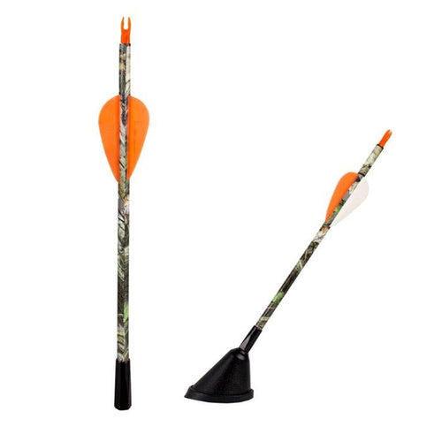 9" AmmoTenna ARHC Arrow Replica Antenna with Fiberglass Mast (Hunting Camo)