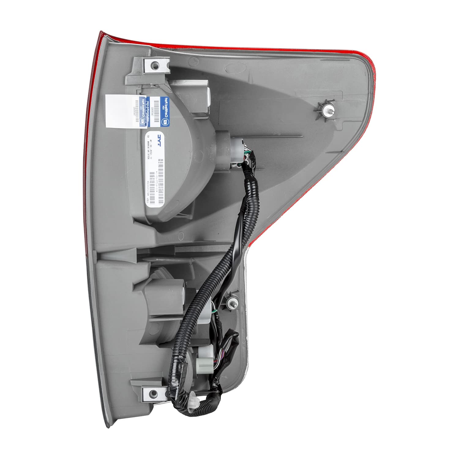 Left TYC Tail Light Assembly Compatible with 2007-2009 Toyota Tundra