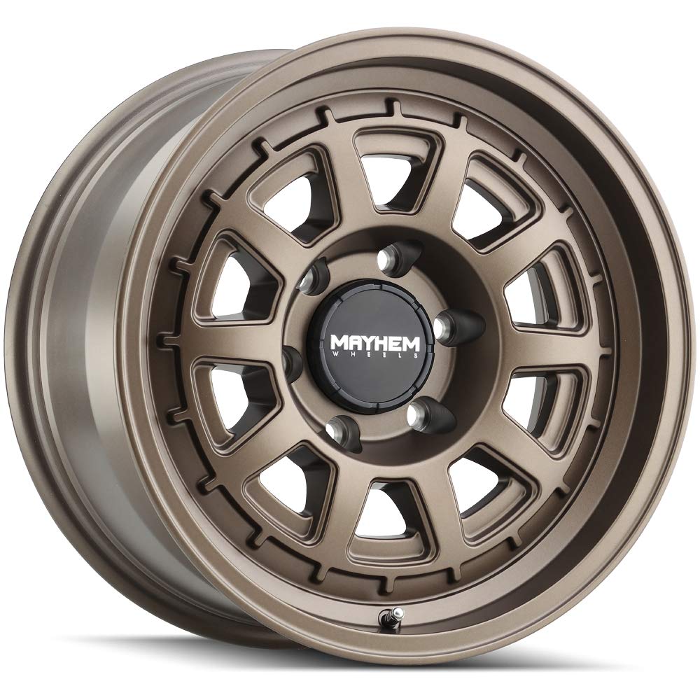 Voyager 8303 Mayhem 8303 Dark Bronze 17X8.5 6-139.7 0mm 106mm