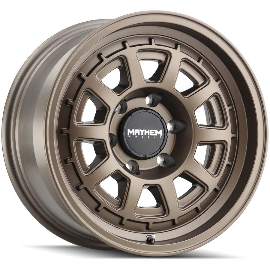 Voyager 8303 Mayhem 8303 Dark Bronze 17X8.5 8-170 0mm 125.2mm