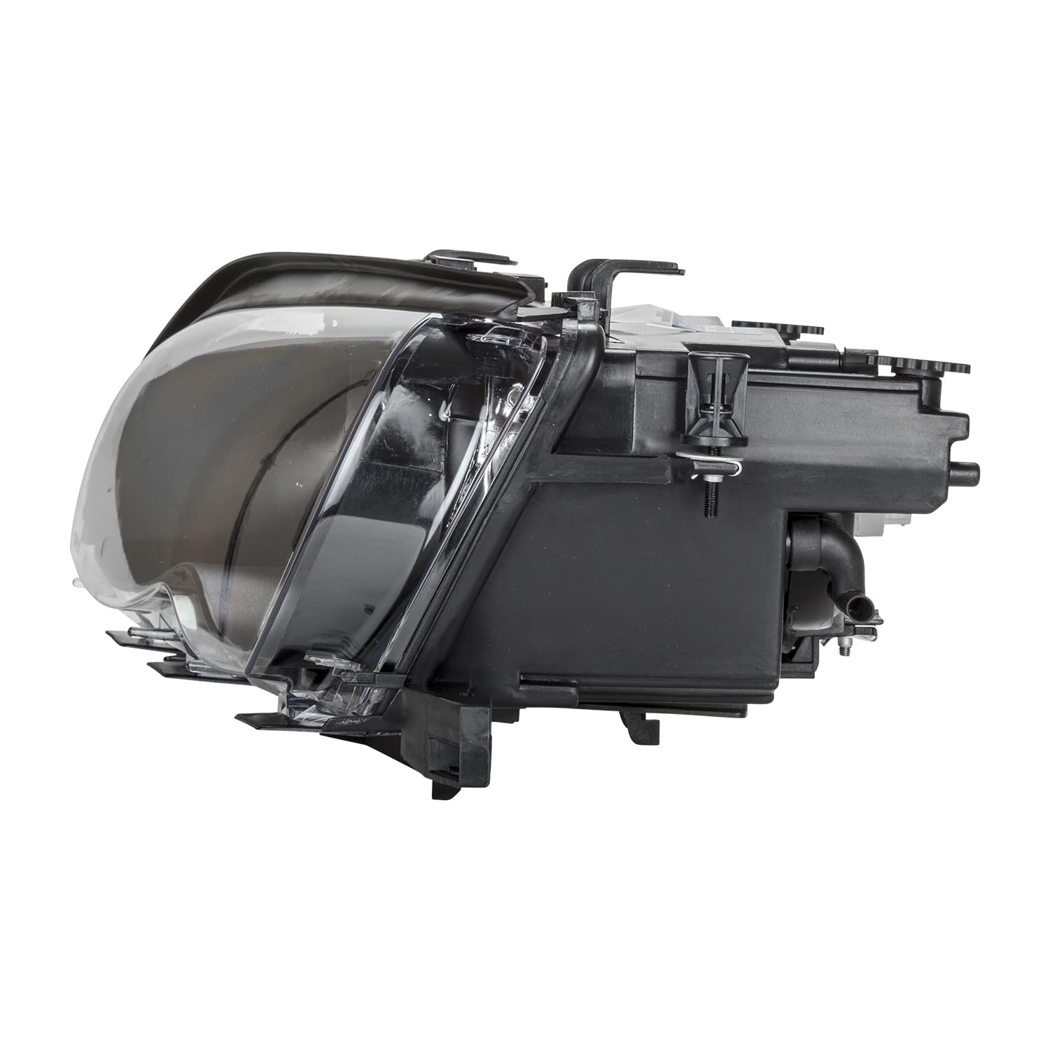 Left TYC Headlight Assembly Compatible with 2002-2005 BMW 3 Series