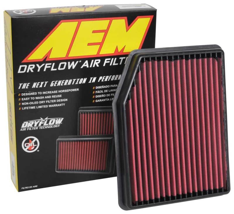 Red AEM 28-50083 DryFlow Air Filter
