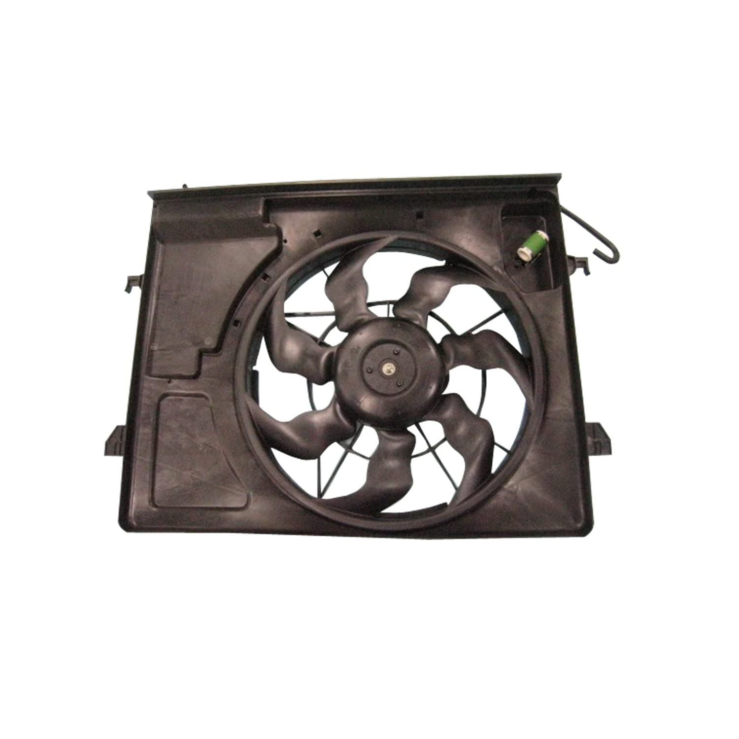 Replacement TYC 622280 Cooling Fan Assembly for Kia Forte