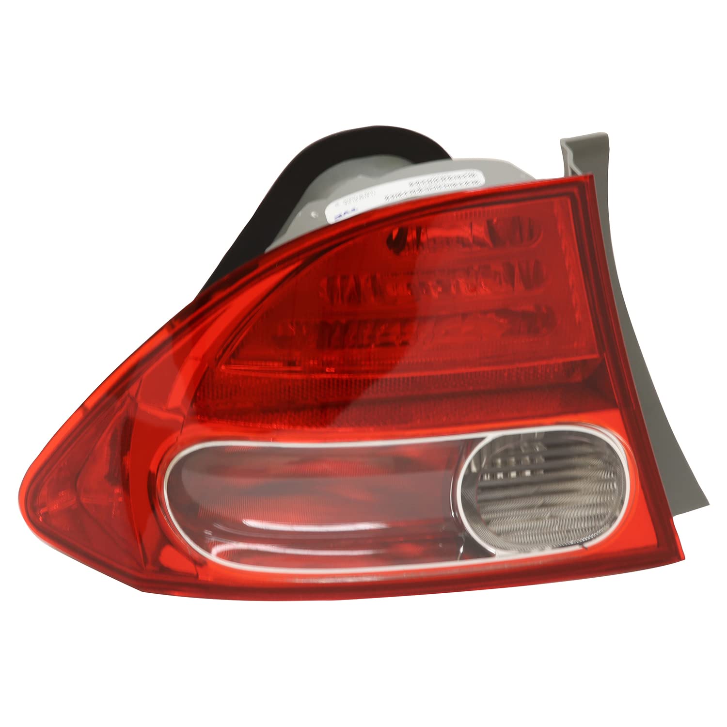 Left TYC Tail Light Assembly Compatible with 2006-2008 Honda Civic