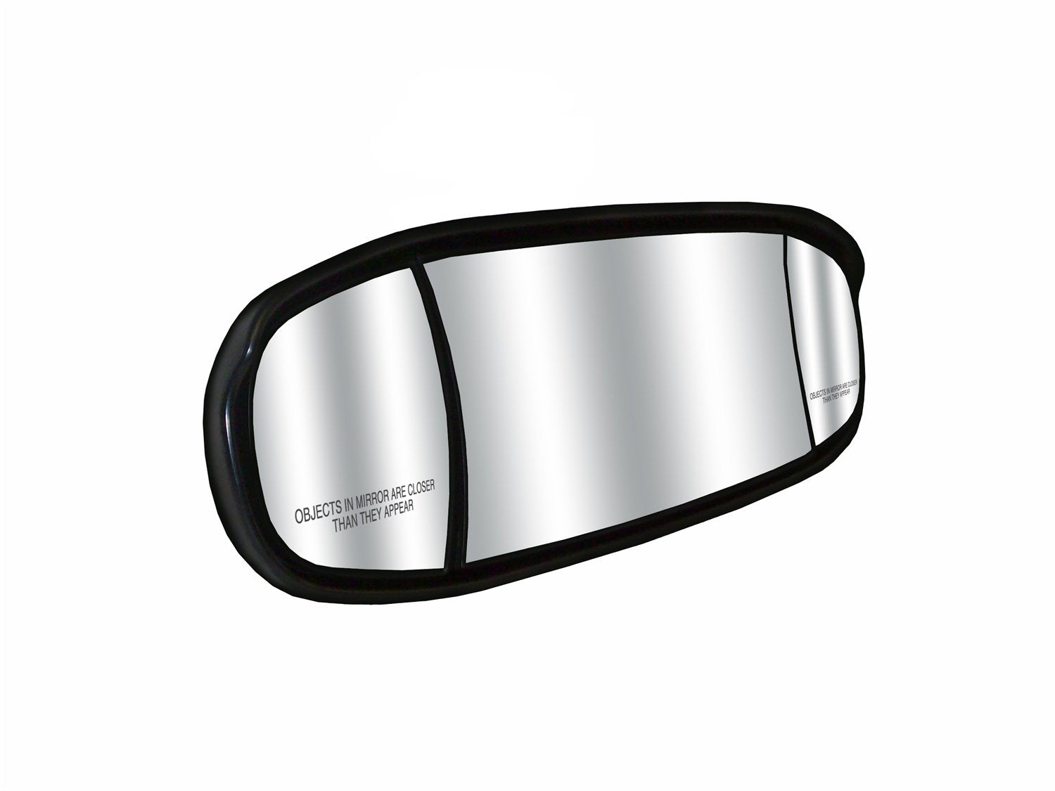 CIPA Extreme Marine 7" x 20" Mirror Head, LARGE, BLACK 02122