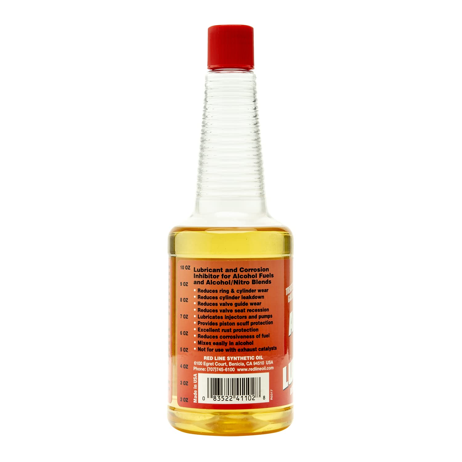 Four Cycle Red Line Alcohol Fuel Lubricant - 12 Ounce