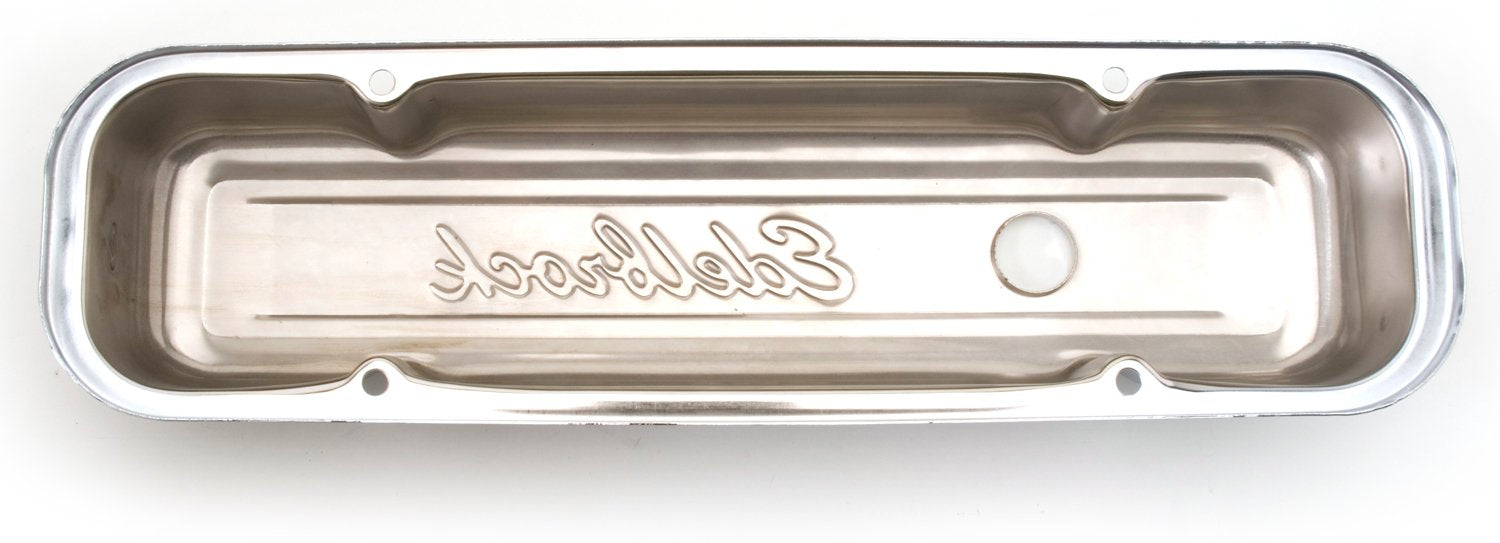 Signature Series Edelbrock Chrome Valve Covers - Set of 2