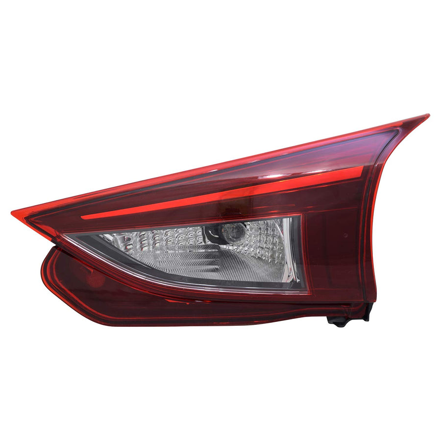 Right TYC Tail Light Assembly Compatible with 2014-2016 Mazda Mazda3