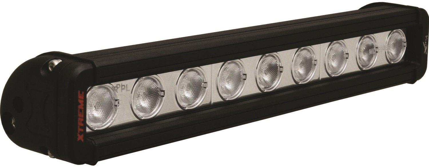 Xmitter Low Profile Vision X Lighting 4000780 Black 12" 5W Wide LED Flood Light Bar Xtreme