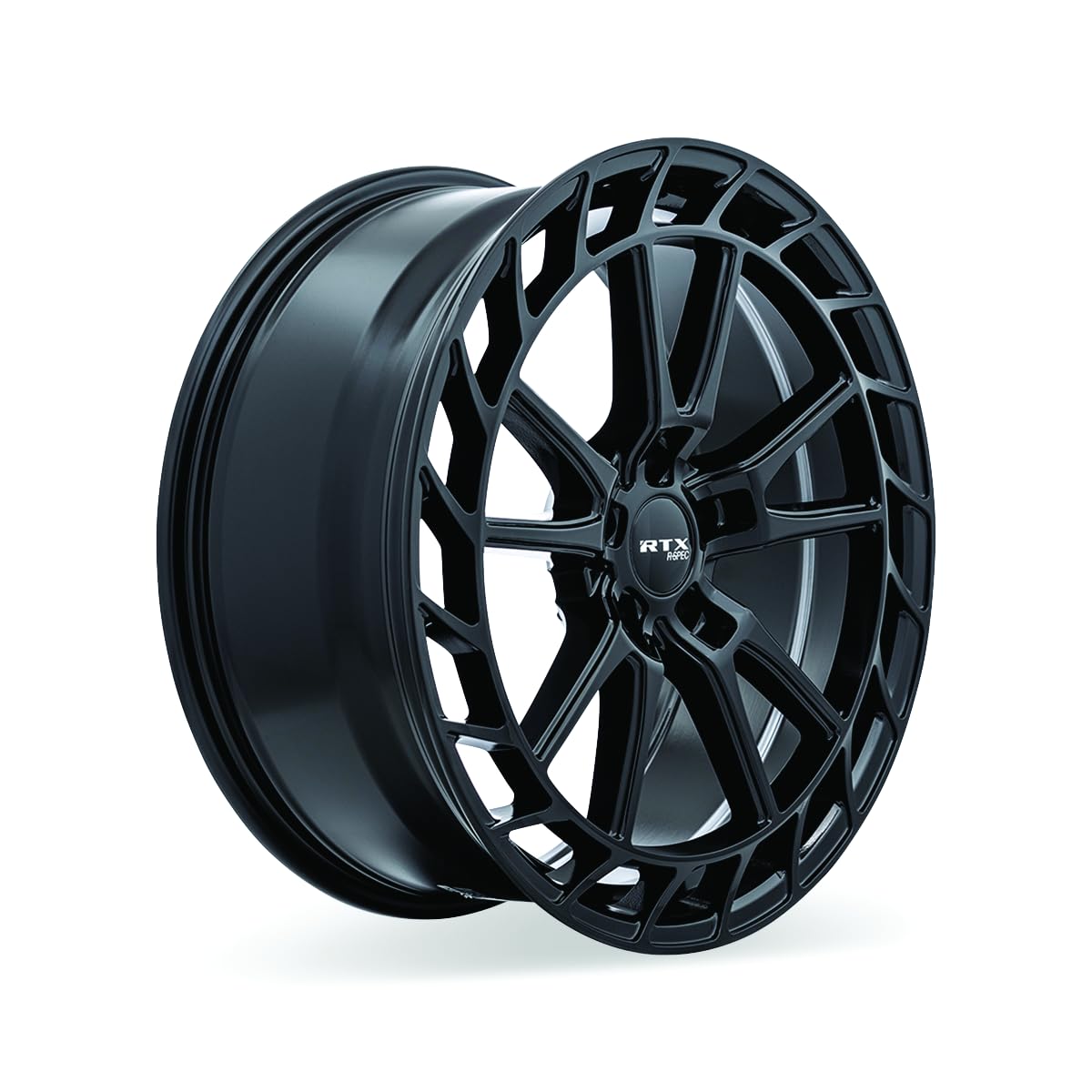 RS05 RTX Custom Wheel - 19x8, 40 Offset, 5x108 Bolt Pattern, 63.4mm Hub - Gloss Black Rim