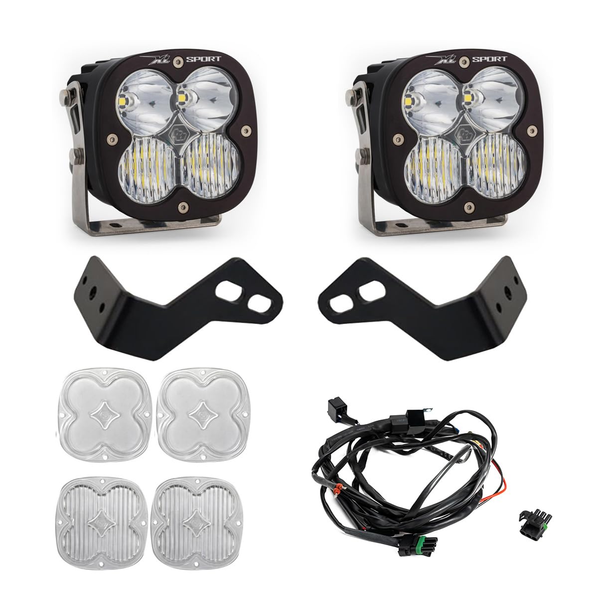 Baja Designs A-Pillar Light Kit XL Sport for Can-Am Maverick R UTV