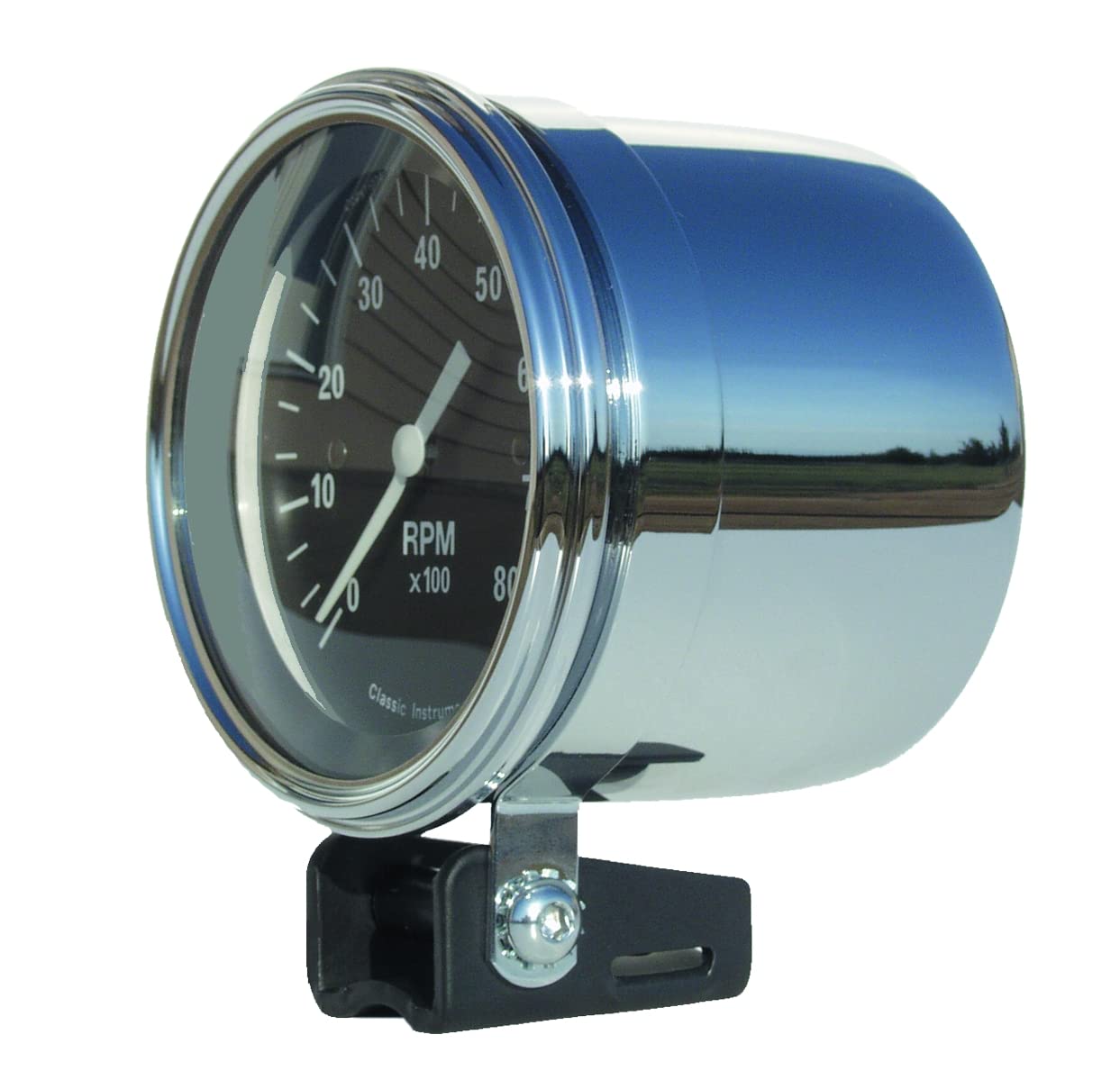 Classic Instruments MT51 Tach and Speedo Chrome Mounting Cup - 3-3/8"