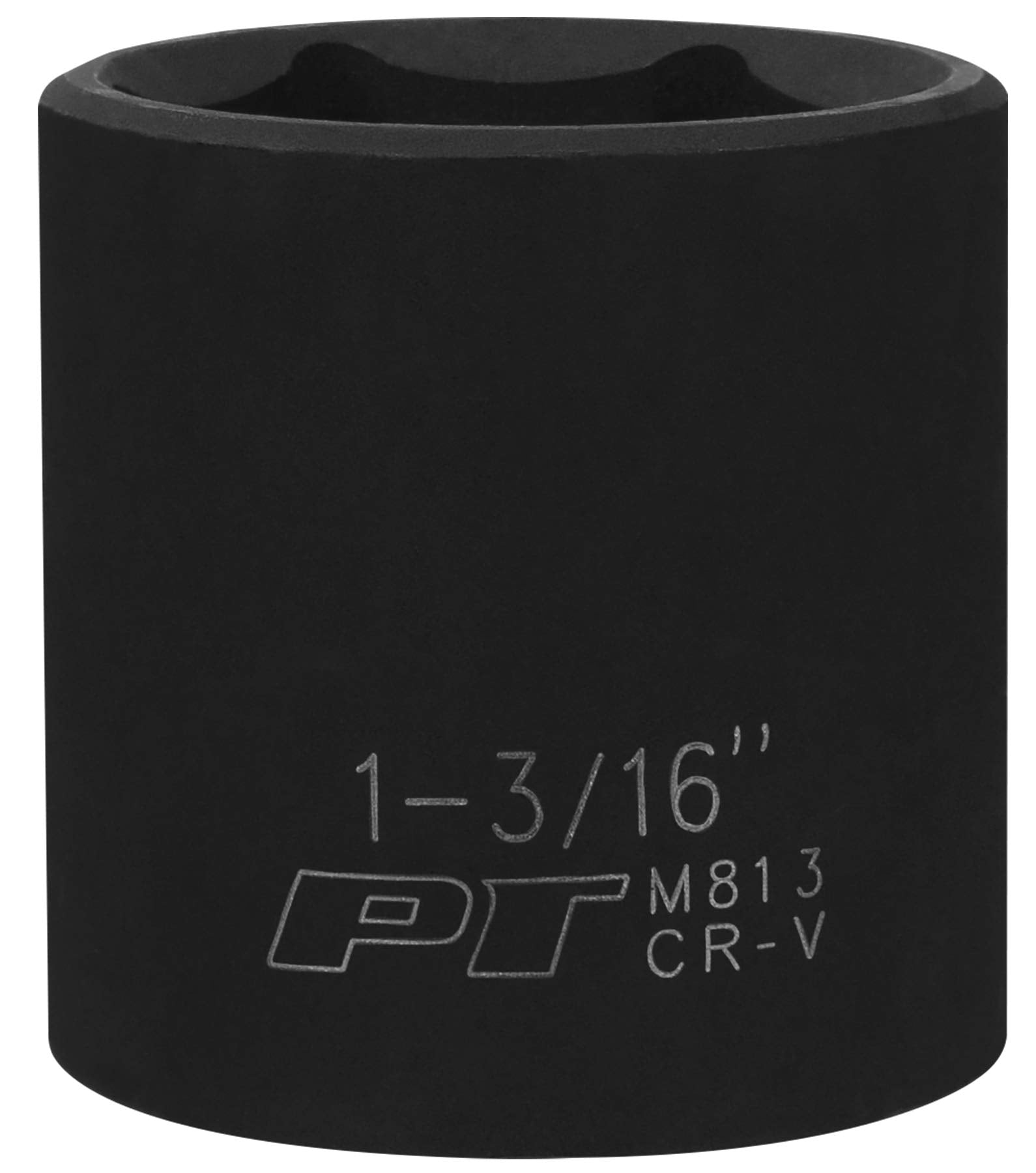 1/2 Drive Performance Tool M813 1-3/16 6-Point Impact Socket - Heavy-Duty Socket for High-Torque Applications and Industrial Use