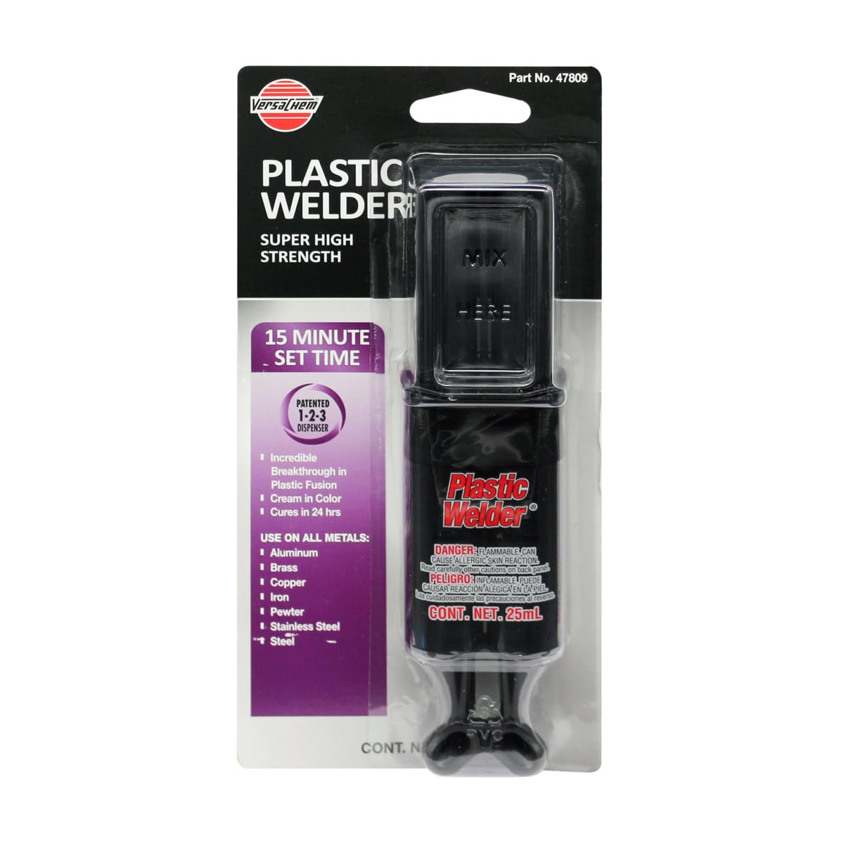 Plastic Welder Versachem 47809 - 25 ml Dev-Tube