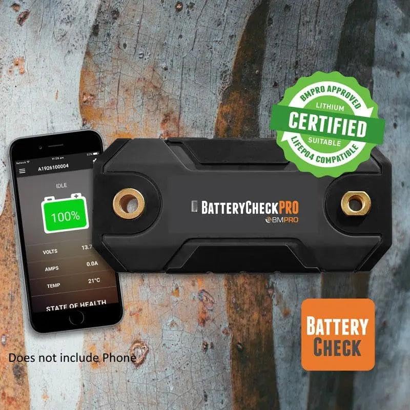 Wireless Battery Monitor BMPRO Batterycheckpro 300amp for Lead Acid and Lithium Batteries
