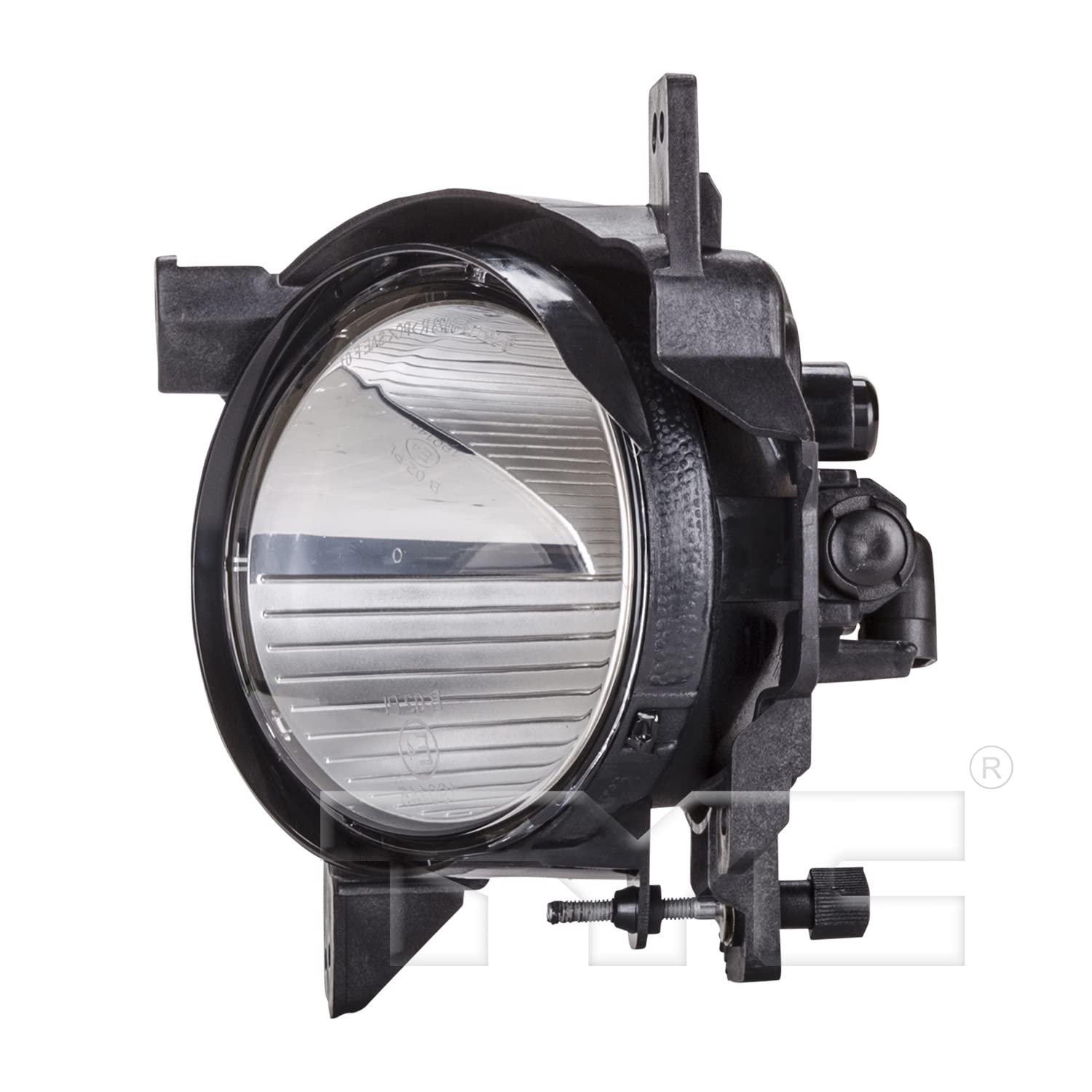 Left TYC Fog Light Assembly Compatible with 2010-2012 Hyundai Santa Fe